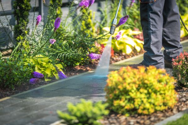 Sidewalk Pressure Washing Service