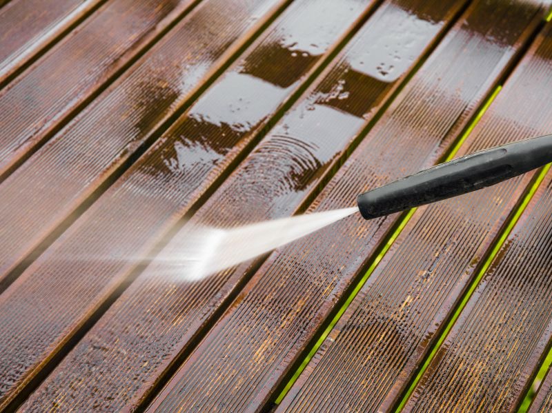 Deck Pressure Washing detail